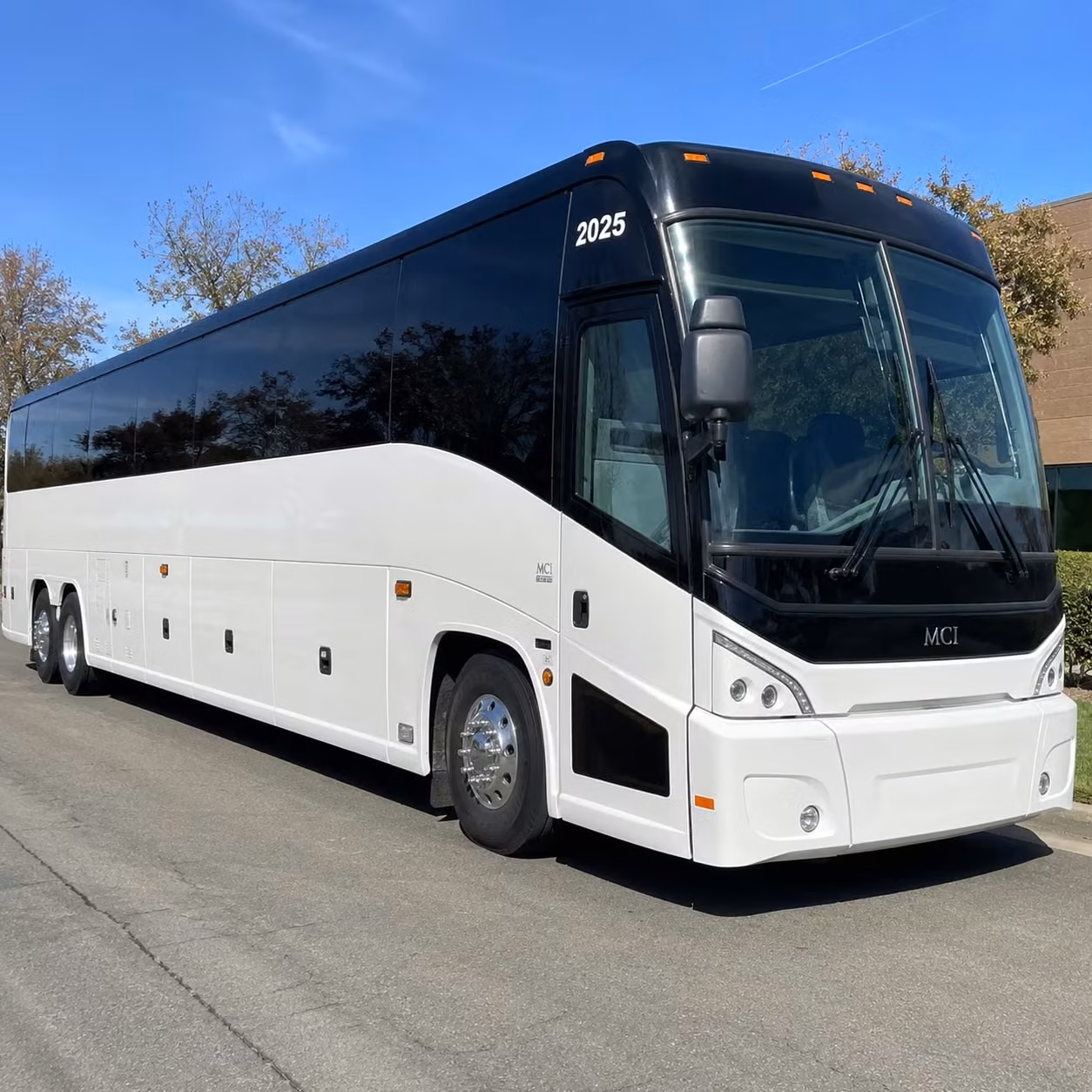 56 passenger charter bus