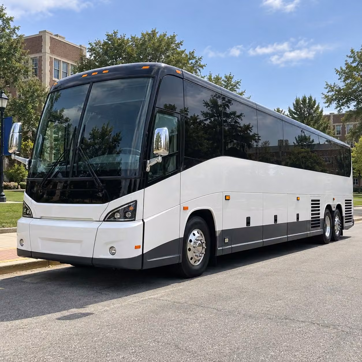 rose bowl game day shuttle bus rentals in pasadena