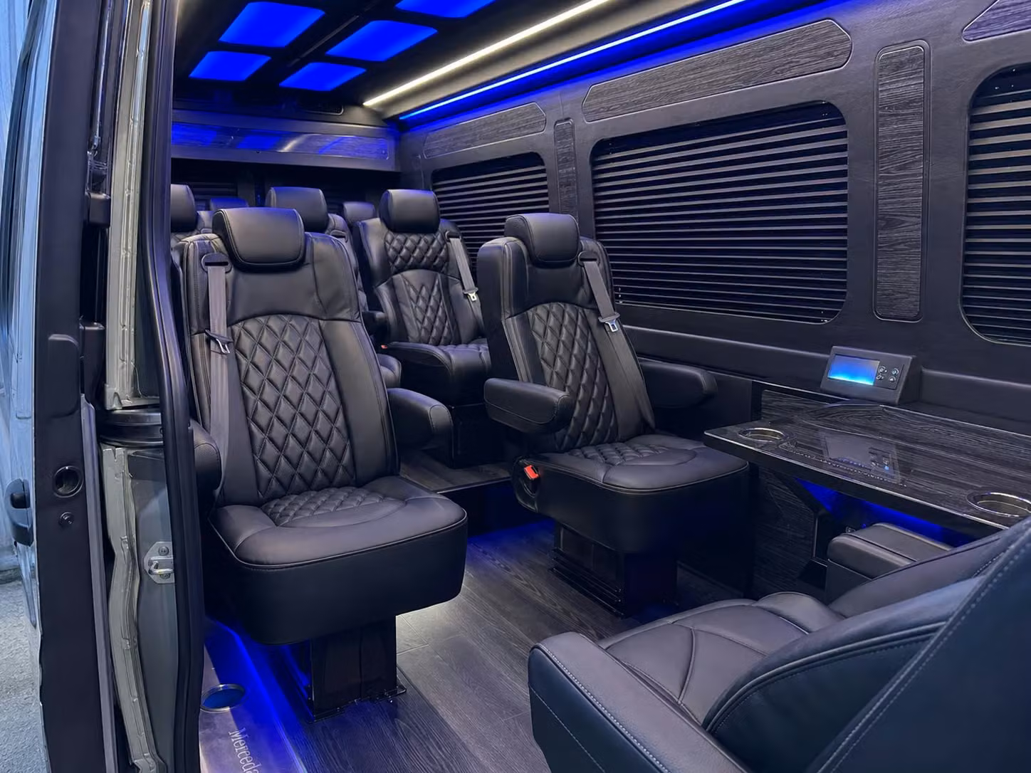 sprinter van transportation for groups and events across pasadena