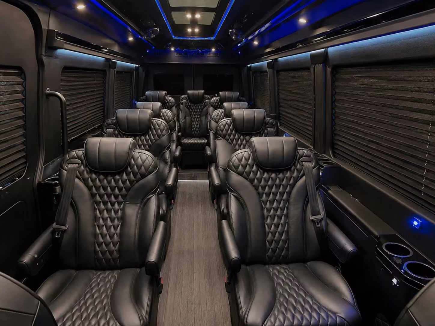 sprinter van with driver interior